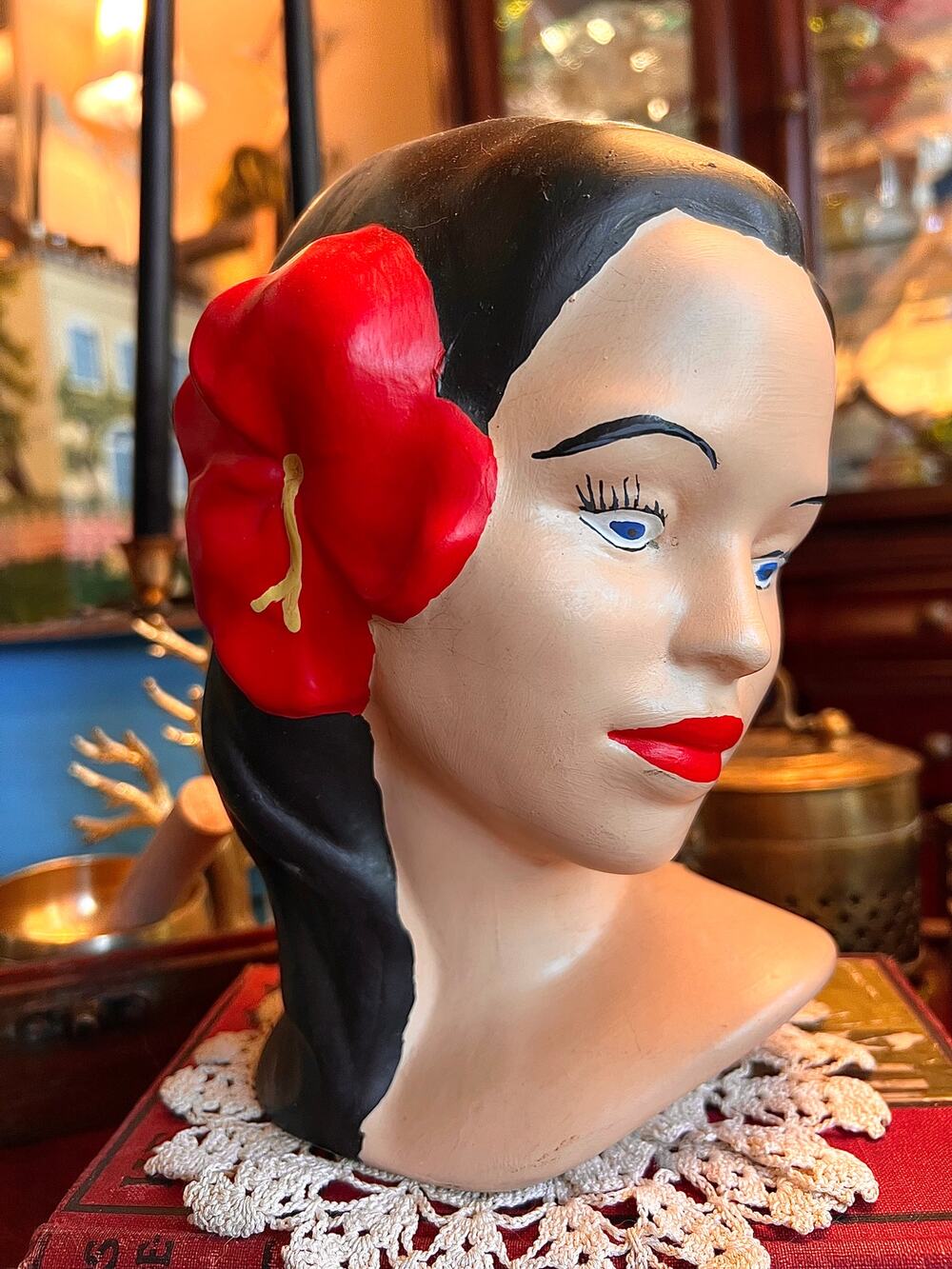 Vintage MCM, Holland Mold Bust Statue 2 of 3